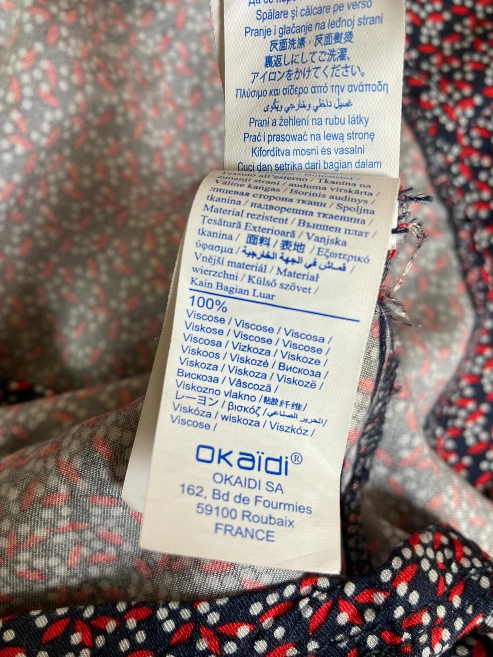 Okaïdi girls' summer mini skirt 10 years old – photo 7